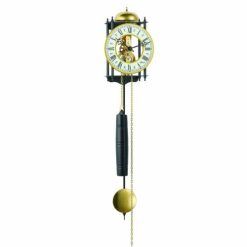 Reloj De Muralla Eskeleton HERMLE Negro y Dorado (70731-000711)
